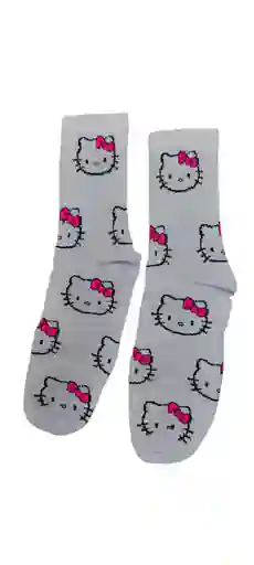 Medias Con Diseño De Hello Kitty