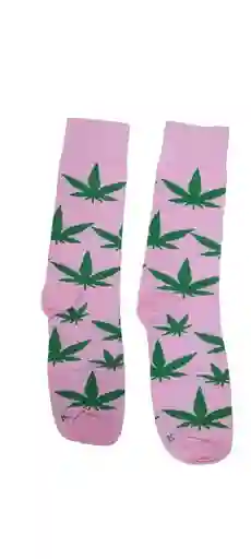 Medias Con Diseño De Flor