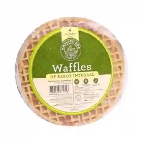 Waffle Arroz Integral X4und Mariapilera