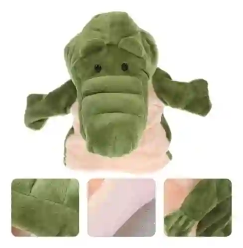 Titere Peluche Marioneta De Cocodrilo 24cm