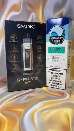 Combo Smok G-priv Pro Pod Kit + E-liquid Air Factory