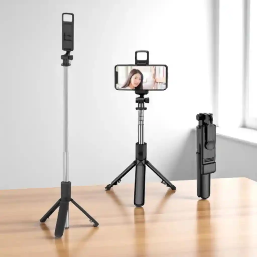 Porta Celular Selfie Led Mas Control