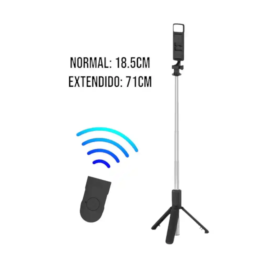 Porta Celular Selfie Led Mas Control