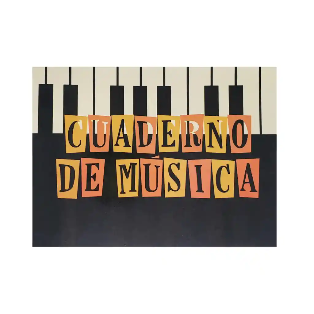 "cuaderno De Música Nessan Pequeño