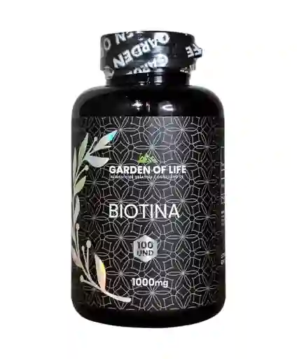 Biotina X 100 Garden Of Life