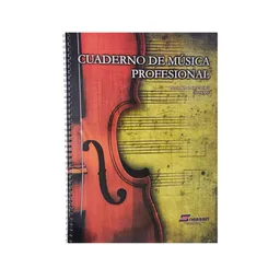 Cuaderno De Música Nessan Profesional