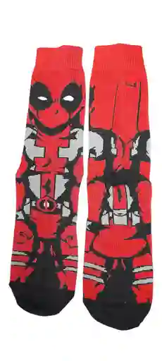 Medias Con Diseño De Deadpool