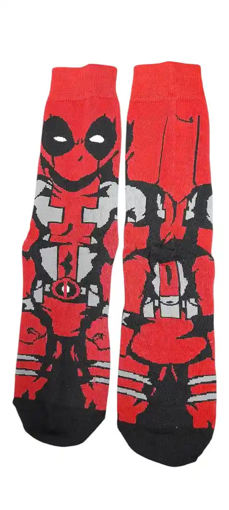 Medias Con Diseño De Deadpool