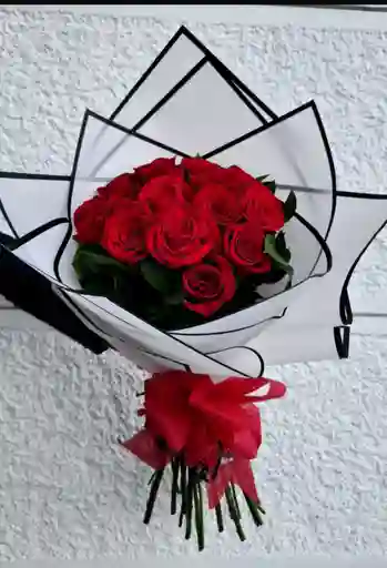 Bouquet De 12 Rosas