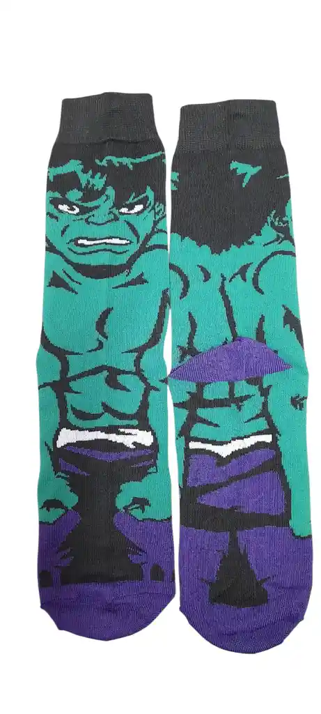 Medias Con Diseño De Hulk