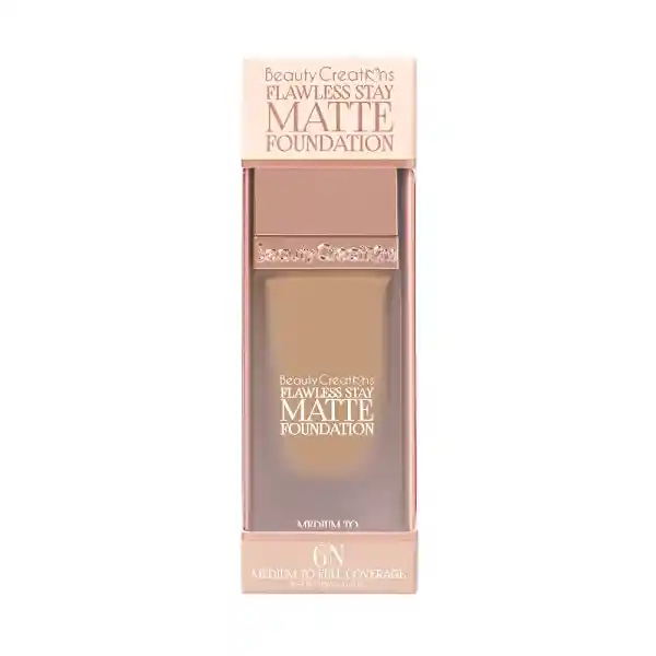 Base Beauty Creations Flawless Stay Liquid Foundation 6n