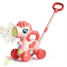 Juguete Burbujero Andadera Juguete Didáctico Pony