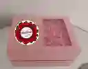 Caja Con Rosas Preservadas + Cadena