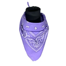 Pañoleta Con Estampado Lila