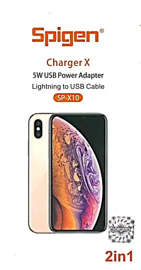 Cargador Y Cable ( 2 En 1), 5w Usb Iphone Rf. Sp-x10