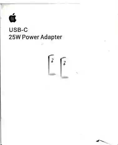 Cargador Adaptador Tipo C - 25 W, Color Blanco