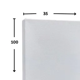 Lienzo Para Pintura O Bastidor - 35 X 100