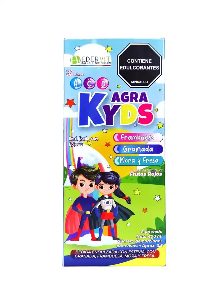 Agra Kyds X 400 Ml De Edervit