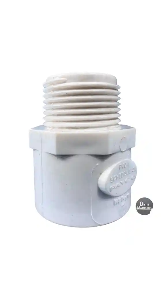 Adaptador Macho Pvc 1/2" Presion Pavco
