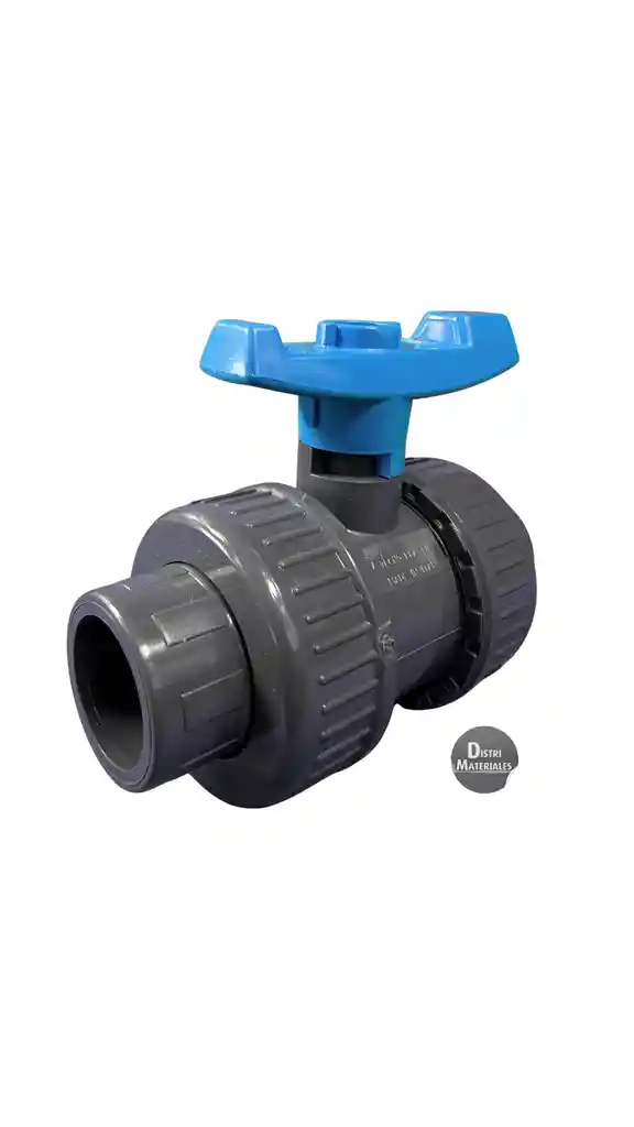 Valvula Bola Universal Soldada Pvc 1 1/2" Presion