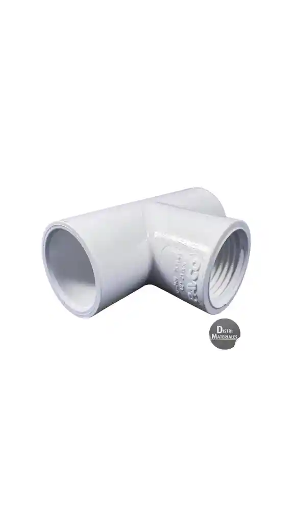 T Roscada Pvc Tee Roscada Pvc 1/2