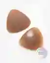 Cubre Pezones Triangulares De Silicona, Color: Chocolate - Nipskin®