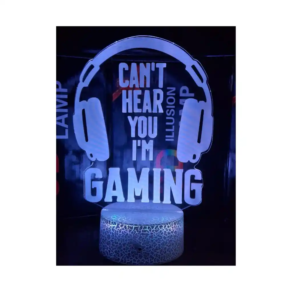 Lampara Decorativa Gamers De Diadema Rgb + Control