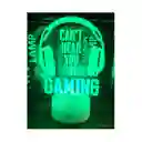 Lampara Decorativa Gamers De Diadema Rgb + Control