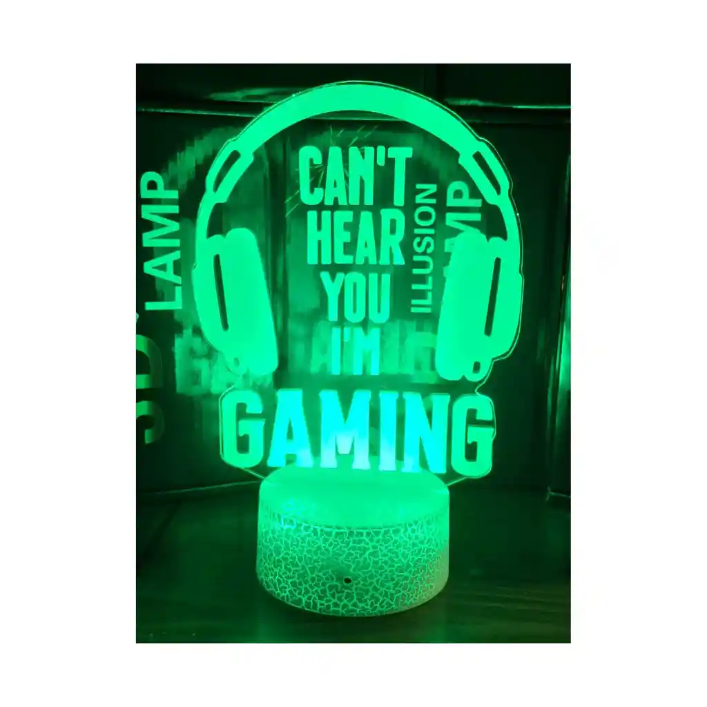 Lampara Decorativa Gamers De Diadema Rgb + Control