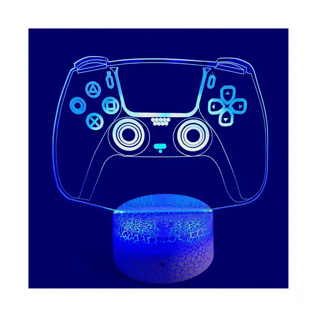 Lampara Decorativa Gamers De Control Rgb + Control