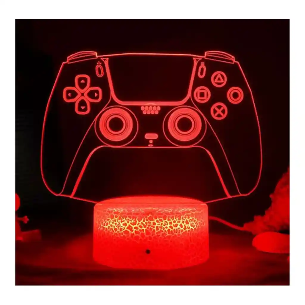 Lampara Decorativa Gamers De Control Rgb + Control