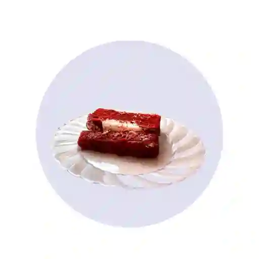 Porcion Torta Red Velvet