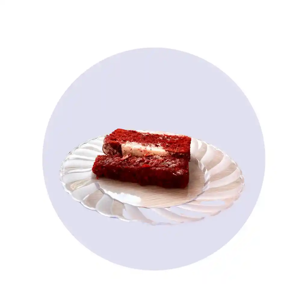 Porcion Torta Red Velvet