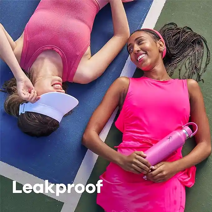 Botella Termica Hydroflask 21 Oz Con Tapa Felxible Color Rosa Trillium