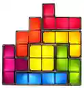 Lámpara Tetris Decorativa De Bloques Luminosos Multicolor