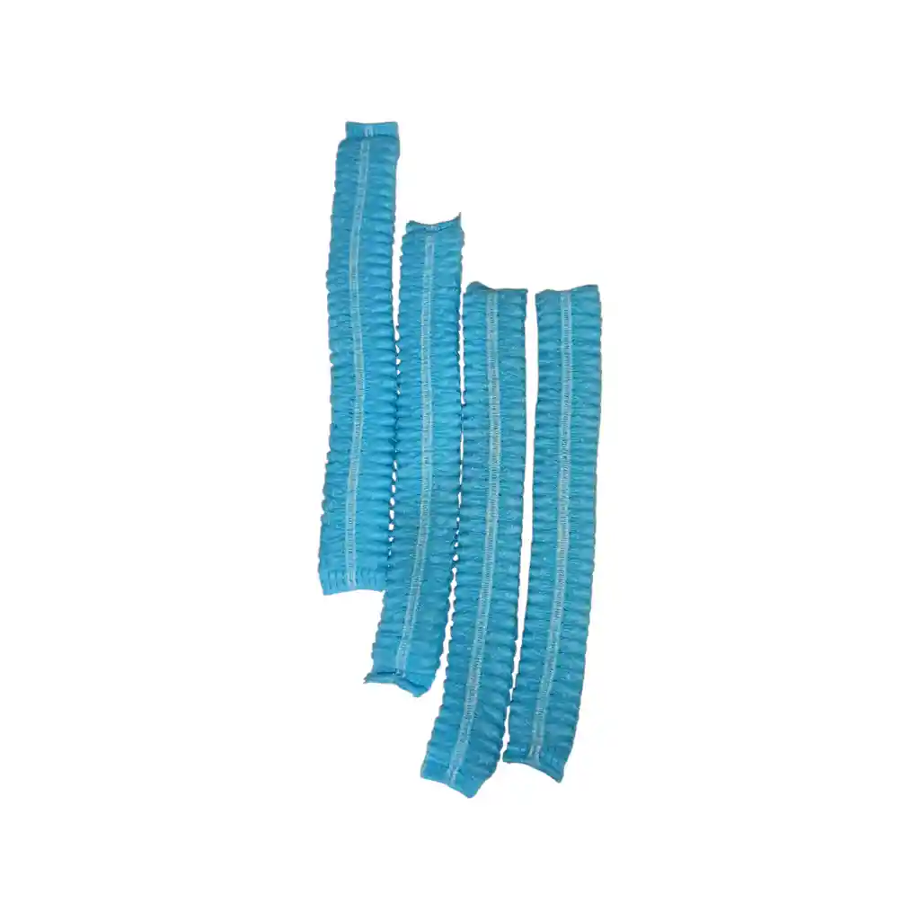 Gorro Desechable Tipo Oruga Azul