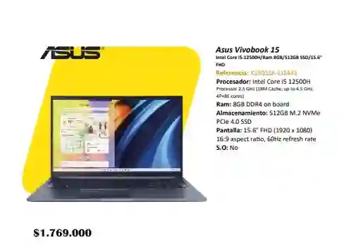 Asus Vivobook 15