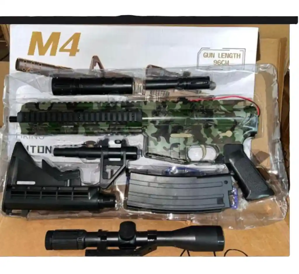 Pistola Clock M4 Juguete De Regalo