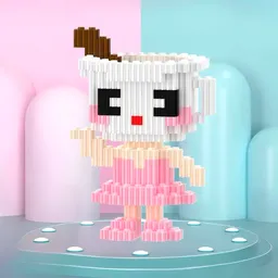 Juego Mini Bloques Tipo Lego Figuras Armables - Ballerina