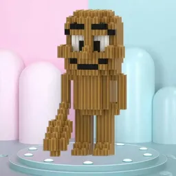 Juego Mini Bloques Tipo Lego Figuras Armables - Tung Tung