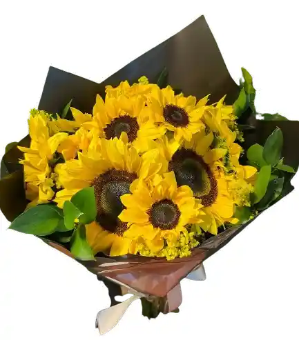 Ramo De Girasoles Premium (mediano)