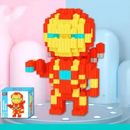 Juego Mini Bloques Tipo Lego Figuras Armables - Iron Man