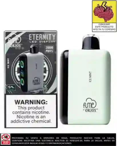 Vapeador Fume Eternity Ice Mint 20.000