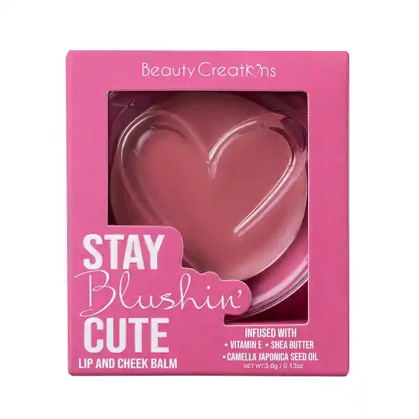 Bálsamo Para Labios Y Mejillas Beauty Creations Stay Blushing Cute Shes Got It