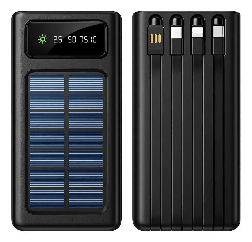 Power Bank Solar 20000mah Multipuertos
