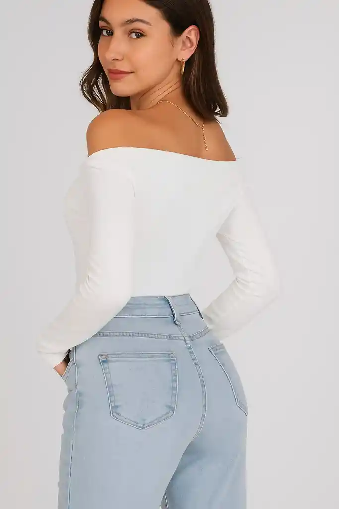 Blusa Atemporal White Aura