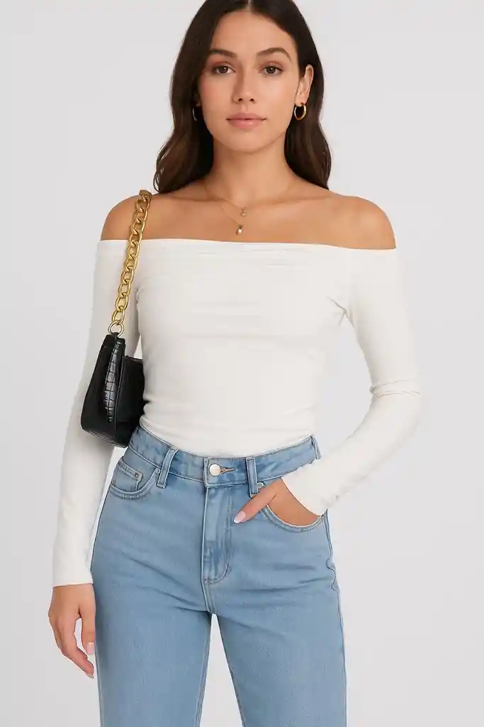 Blusa Atemporal White Aura