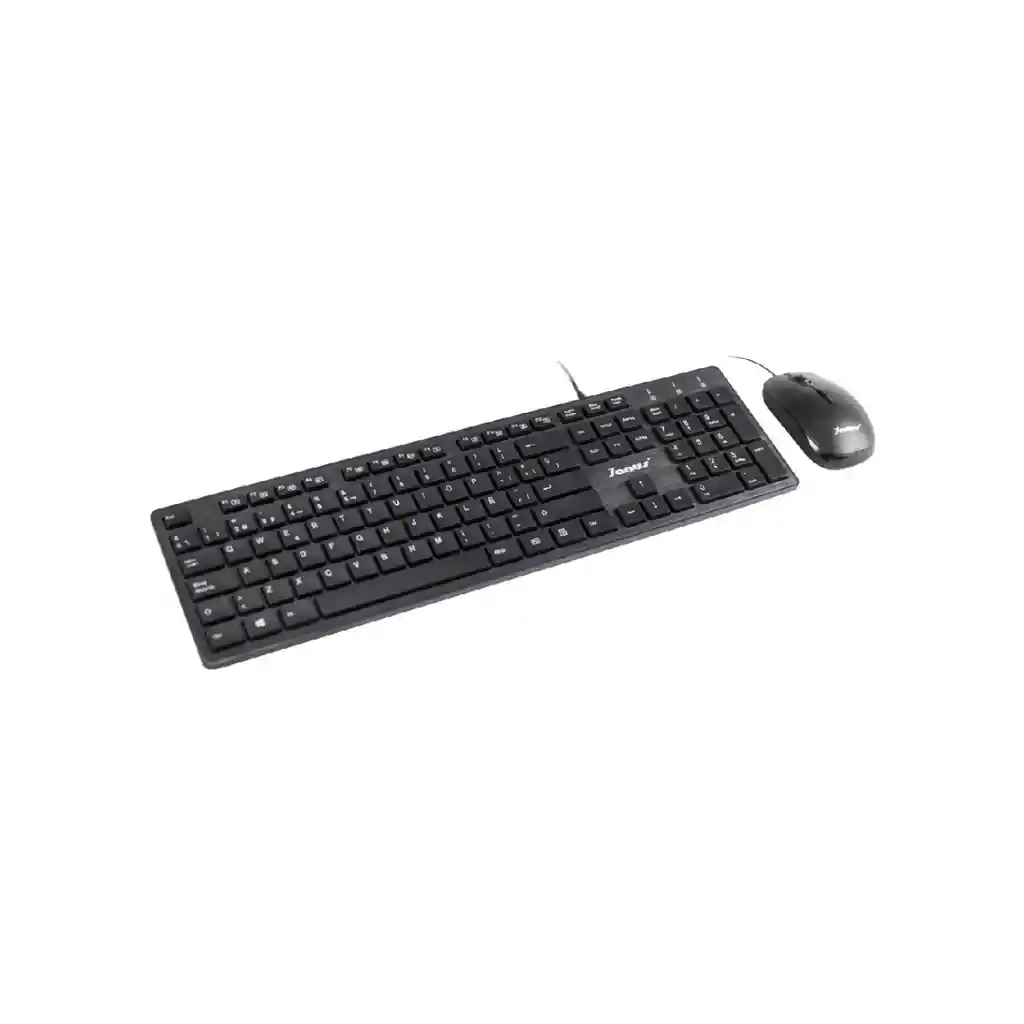 Combo Teclado Y Mouse Janus Alambrico