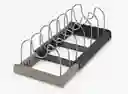 Organizador Ajustable Para Ollas, Soporte Para Cajones De Cocina, Color: Negro