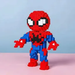 Juego Mini Bloques Tipo Lego Figuras Armables - Spiderman